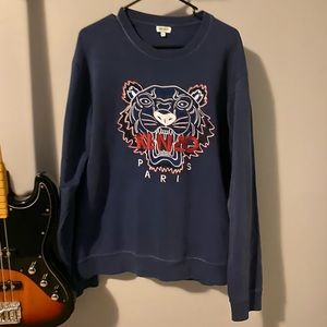 Kenzo Bleached Sweater XL